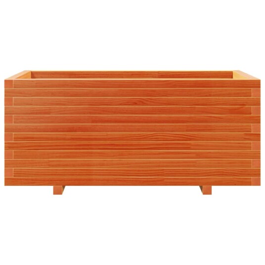 Plantekasse voksbrun 110x60x49,5 cm heltre furu