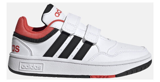 Adidas Hoops 3.0 Cf C Ftwwht/Cblack/Brired 30 Sneakers