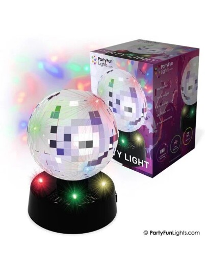 Party Funlight Spejlkugle lampe : 10cm Party Funlight Spejlkugle lampe : 10cm