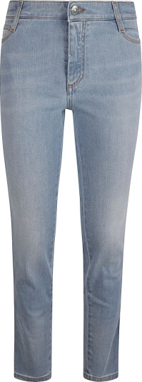 Ermanno Scervino Dame Jeans Blå M,