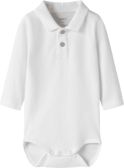 Name It Nbmflip polobody Bright White 56