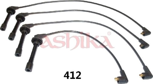 Tennplugg kabelsett ASHIKA 132-04-412