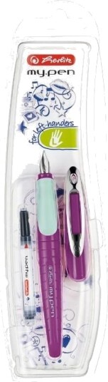 Herlitz My.Pen Fyllepenn Venstrehendt Lilla/Mint Herlitz My.Pen Fyllepenn Venstrehendt Lilla/Mint