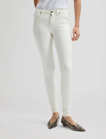 Lee Jeans Scarlett High   White   31 x 33