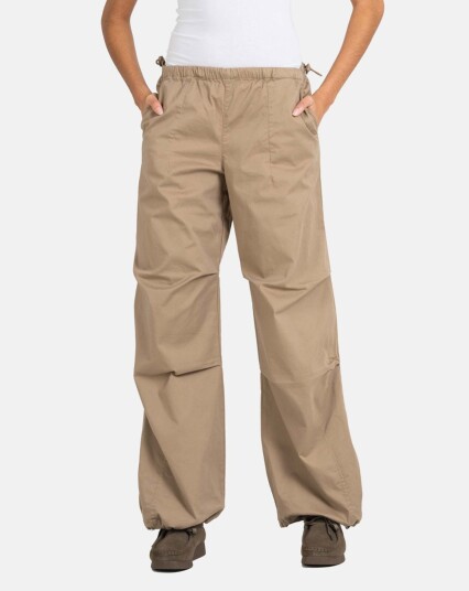Reell fallskjermbukse for dame Beige