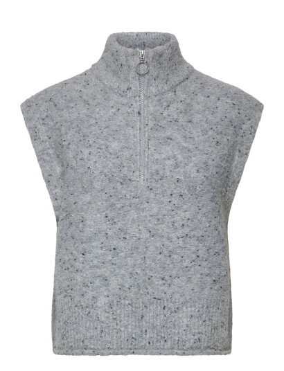 FREE/QUENT Waistcoat Grey XS FREE/QUENT Waistcoat Grey XS