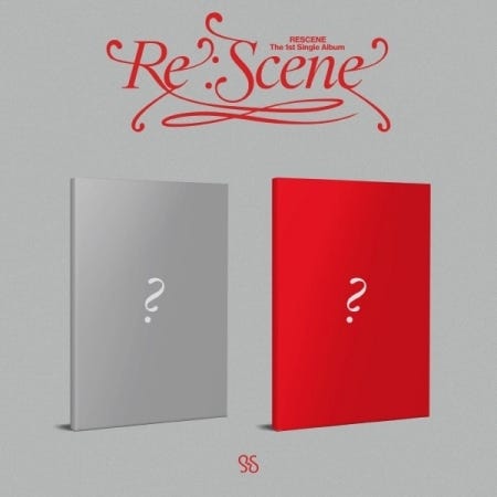 RESCENE Re: Scene Random Cover incl. 88pg Photobook, Photocard A, Photocard B + Blotter Paper CD RESCENE Re: Scene Random Cover incl. 88pg Photobook, Photocard A, Photocard B + Blotter Paper CD
