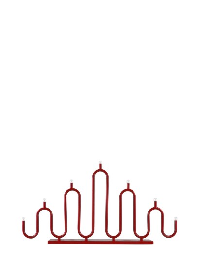 Globen Lighting Candlestick Noel 7 - Red - H39CM