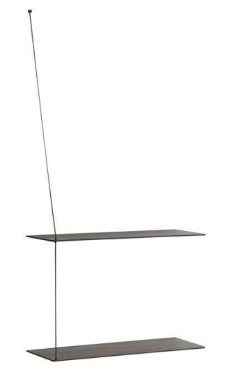 Woud Stedge hylle 60 cm Svartmalt ask Woud Stedge hylle 60 cm Svartmalt ask