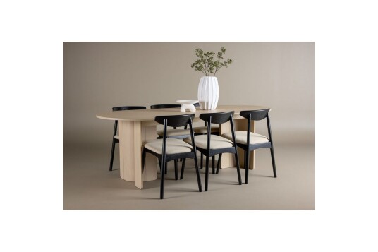 Other Brand Rektangulært spisestuesett Ven Tyresö Beige
