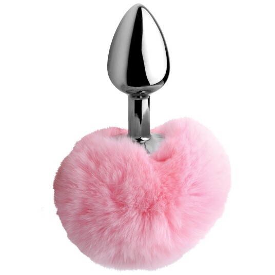 Tailz Fluffy Bunny Tail Buttplugg - Lyserosa Tailz Fluffy Bunny Tail Buttplugg - Lyserosa
