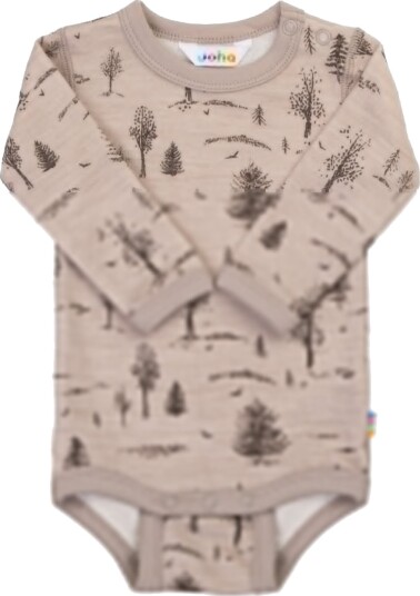 Joha Body i ull/bambus «Forest» Beige