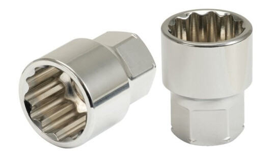 Ks Tools 503.4987, Stikkontakt, Metrisk, 1 Hoder, 17 Mm, Kromvanadiumstål, 30,6 Mm