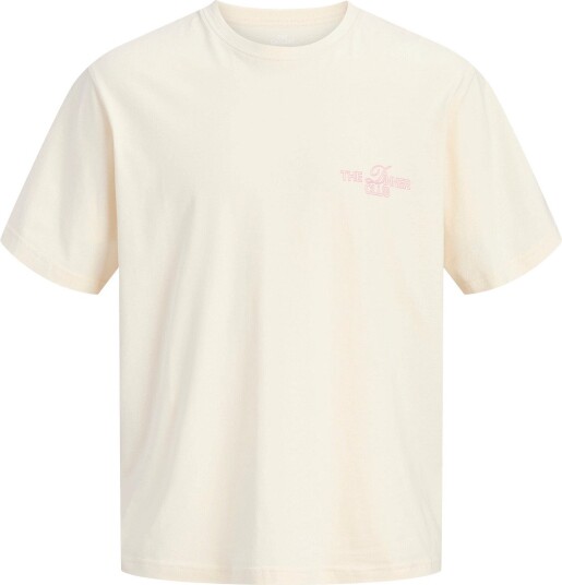 Jack & Jones Jorsketch Tee Ss Crew Neck Tg Cream XS