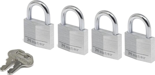 Master Lock Hengelåspakke 9140Eurqnop 40 mm 4 Stk Master Lock Hengelåspakke 9140Eurqnop 40 mm 4 Stk