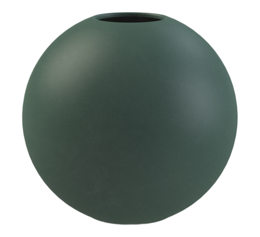 Cooee Design Ball vase 10 cm mørk grønn