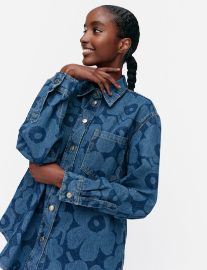 Marimekko Maridenim Vaihe Unikko - Blue - 40 Marimekko Maridenim Vaihe Unikko - Blue - 40