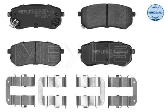Bremseklosser MEYLE 025 242 7614/W