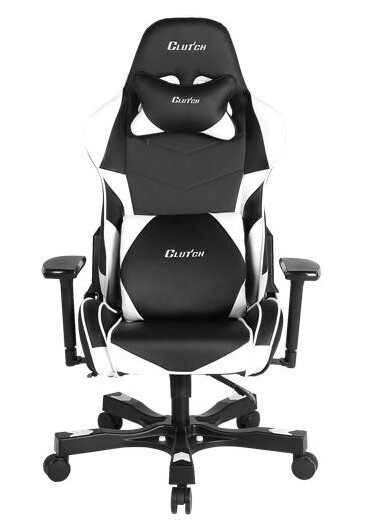 Clutchchairz Crank Charlie Black And White Chair Ckc11bw