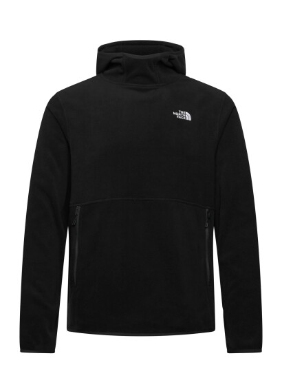 The North Face M Glacier Fleece Pullover Hoodie - Black - S