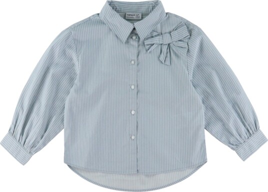 Name It Nkfkamesa Ls Rlx Shirt Blue 116