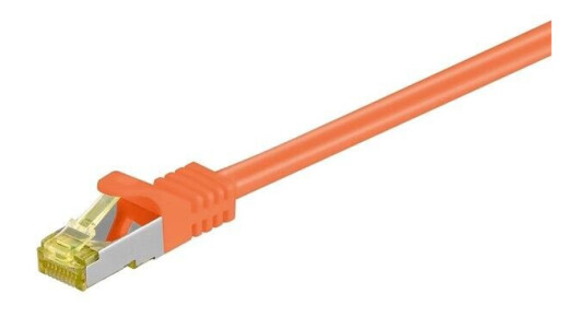 Pro RJ45 Nettverkskabel Cat 6A S/FTP 7,5 m Oransje Pro RJ45 Nettverkskabel Cat 6A S/FTP 7,5 m Oransje