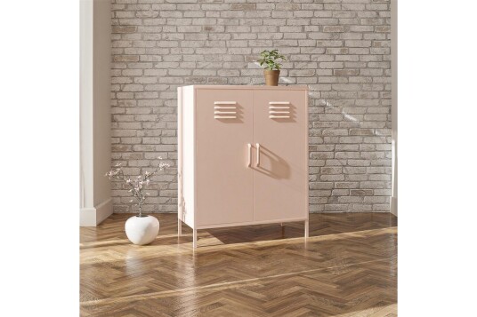Høyskap Mission District 40x80x102 cm Rosa 40x80x102 cm Rosa