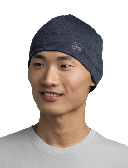 BUFF Merino Lightweight Beanie - Navy - ONE SIZE