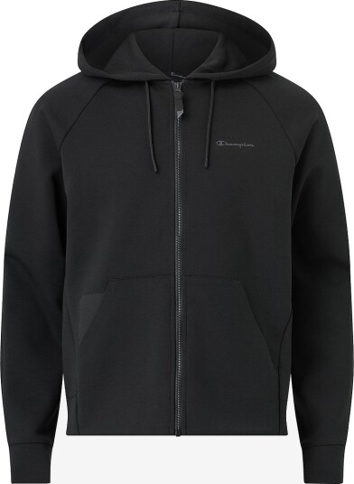 Champion Hooded Full Zip Sweatshirt Black M Champion Hooded Full Zip Sweatshirt Black M