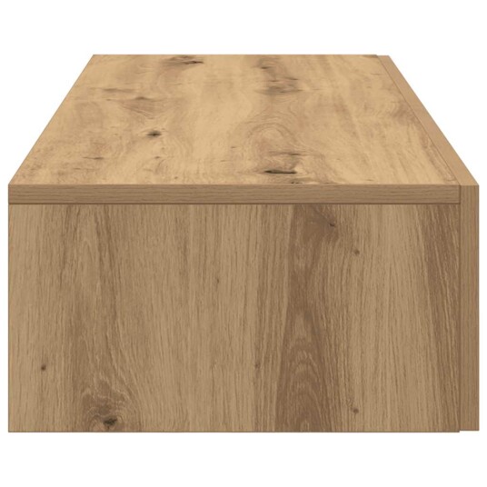 Vegghylle med skuffer artisian eik 60x26,5x15 cm konstruert tre