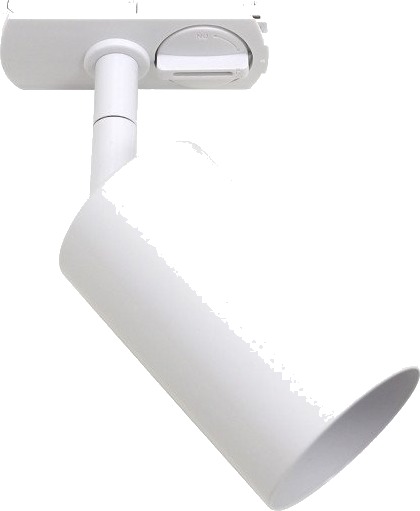 Nordtronic 1F Spot Track skinnespot hvit