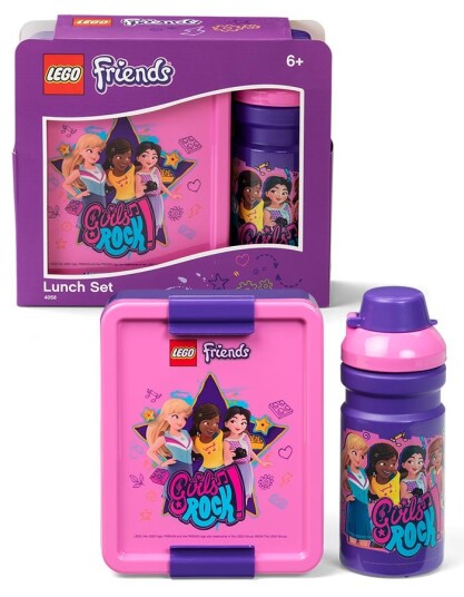 LEGO Friends matboks og drikkeflaske LEGO Friends matboks og drikkeflaske