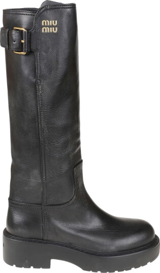 Miu Miu Dame Sko Svart 36 1/2 EU,