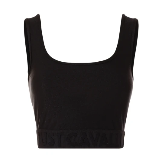 Just Cavalli Dame Topper Svart XS Just Cavalli Dame Topper Svart XS