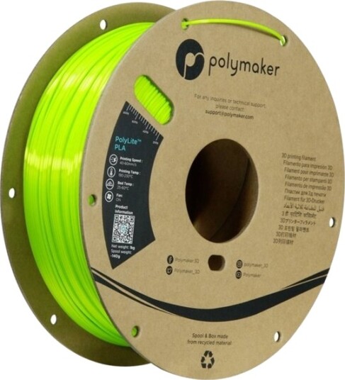 Polymaker Polylite Pla 1 Kg 1.75 Mm Silk Lime
