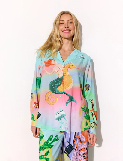 Hunkøn Sandy Shirt Multi/patterned M Hunkøn Sandy Shirt Multi/patterned M