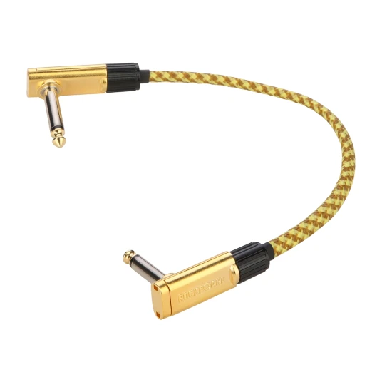 RockBoard Vintage Tweed Series Flat Patch Cable 20 cm