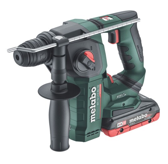 Metabo Borhammer BH 18 LTX BL 16 18V 2x4,0Ah metaBOX Metabo Borhammer BH 18 LTX BL 16 18V 2x4,0Ah metaBOX