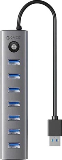 ORICO CL7U USB C Hub 7 Port grå CL7U U3 10 GY BP