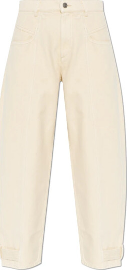 Isabel Marant Dame Jeans Beige M,