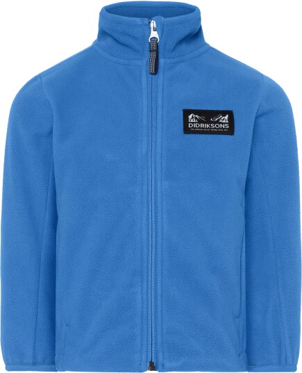 Didriksons Muskot Vindfleecejakke Sapphire Blue 140
