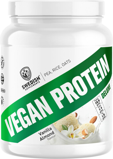 Vegan Protein Deluxe 750g - Vanilla Almond Vegan Protein Deluxe 750g - Vanilla Almond