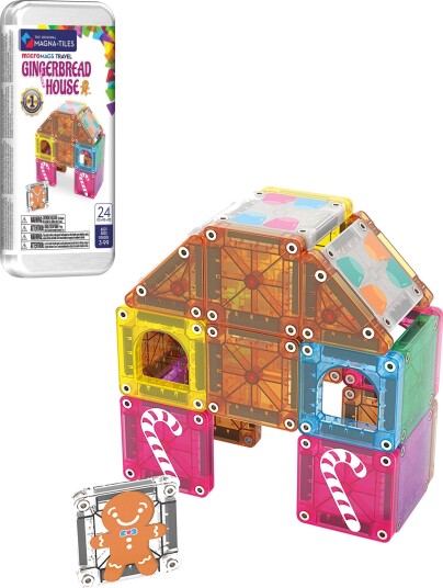 Magna Tiles Travel Gingerbread House