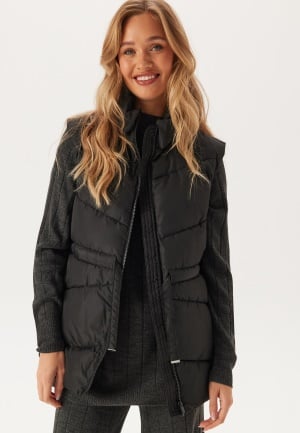 VILA Vibumble S/L PADDED VEST PADDE Black Beauty 38 VILA Vibumble S/L PADDED VEST PADDE Black Beauty 38