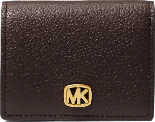 Michael Kors Sm Compact Wallet - CHOCOLATE - One Size