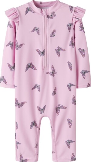 Name It Badedrakt 3/4 NmfZippa Piruett Name It 2 år 92 Badetøy Rosa