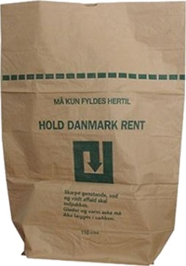 Papirsæk 100Ltr B700xl950mm 2 Lag Hold Danmark Rent Brun,50 Stk/Krt Papirsæk 100Ltr B700xl950mm 2 Lag Hold Danmark Rent Brun,50 Stk/Krt