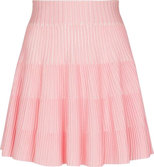 Balmain Dame Skjørt Rosa 2XS, Balmain Dame Skjørt Rosa 2XS,
