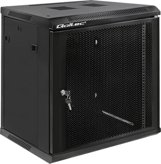 Qoltec Rack Skap Svart 12U 19" Qoltec Rack Skap Svart 12U 19"