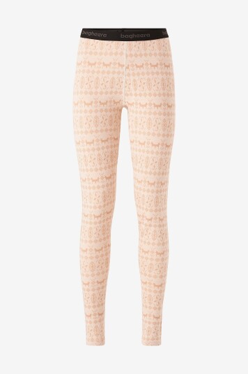 Bagheera - Longs Merino Dalecarlian Pants III W - Hvit Bagheera - Longs Merino Dalecarlian Pants III W - Hvit